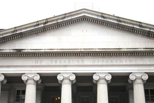 Washington,,Dc/usa,March,8,,2019:,U.s.,Treasury,Department,Building,,North