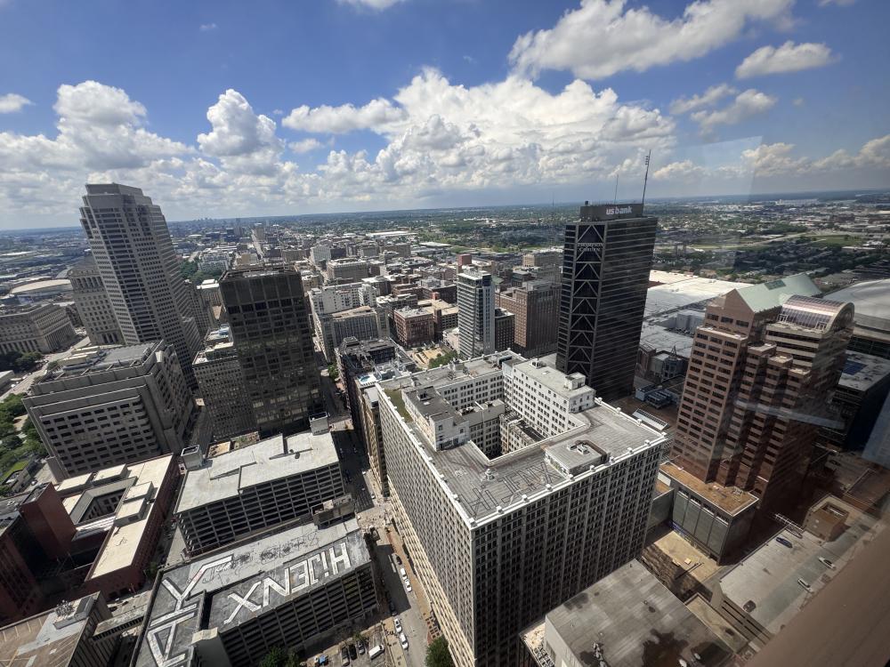 Photo of downtown St. Louis