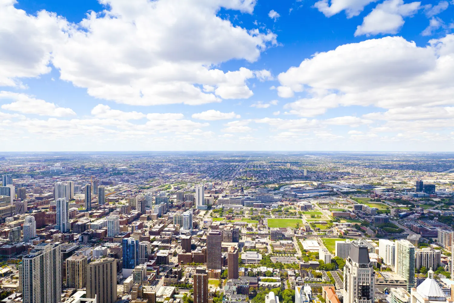 Aerial View (Chicago Downtown)