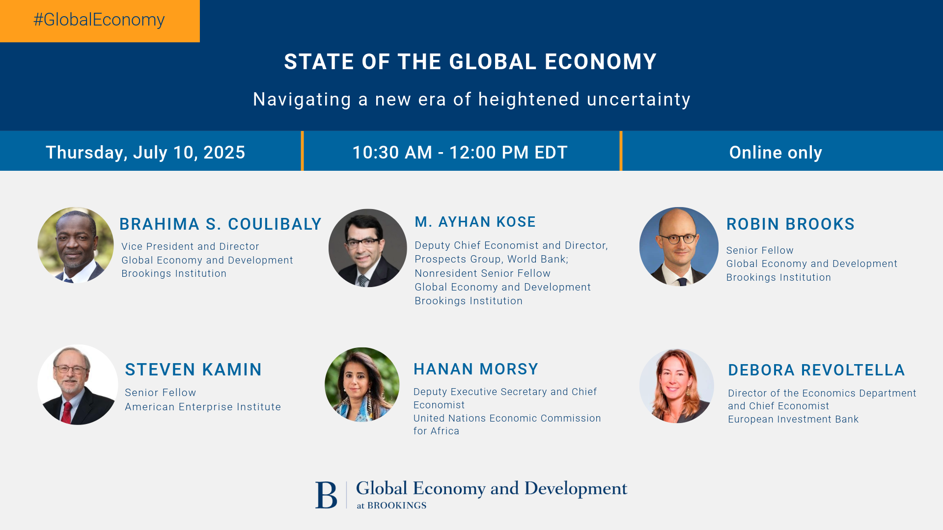 State of the global economy: Navigating a new era of heightened ...