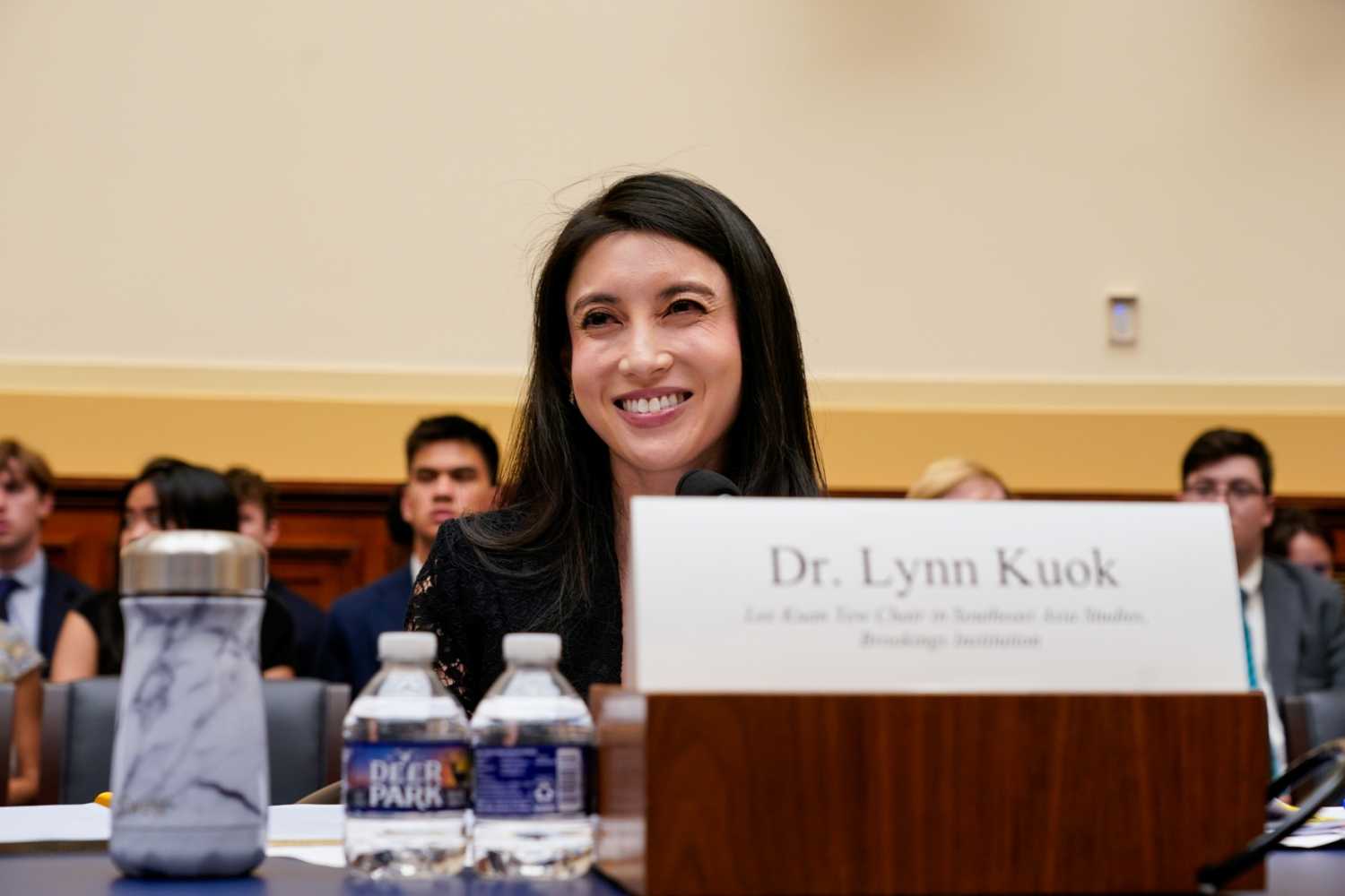 Lynn Kuok testifies before the House Foreign Affairs Subcommittee on East Asia and the Pacific at the hearing, "Building Bridges, Countering Rivals: Strengthening U.S.-ASEAN Ties to Combat Chinese Influence."