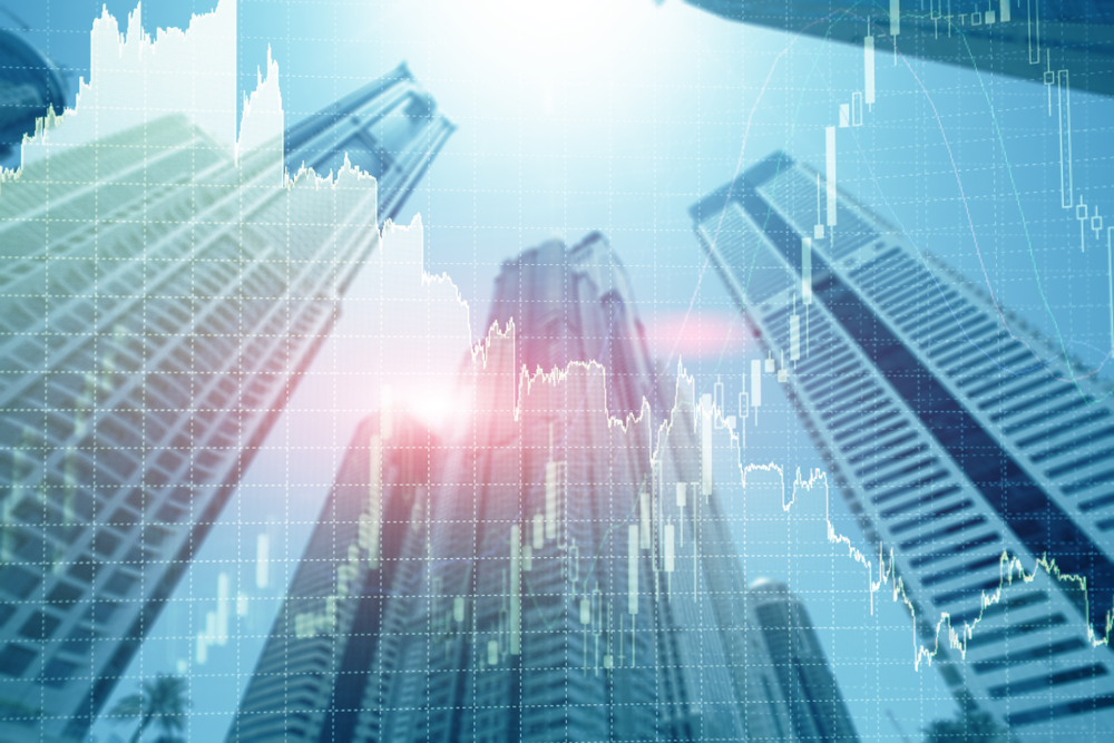 Universal,Finance,Abstract,Background,Economic,Trading,Growth,Graph,Chart,On