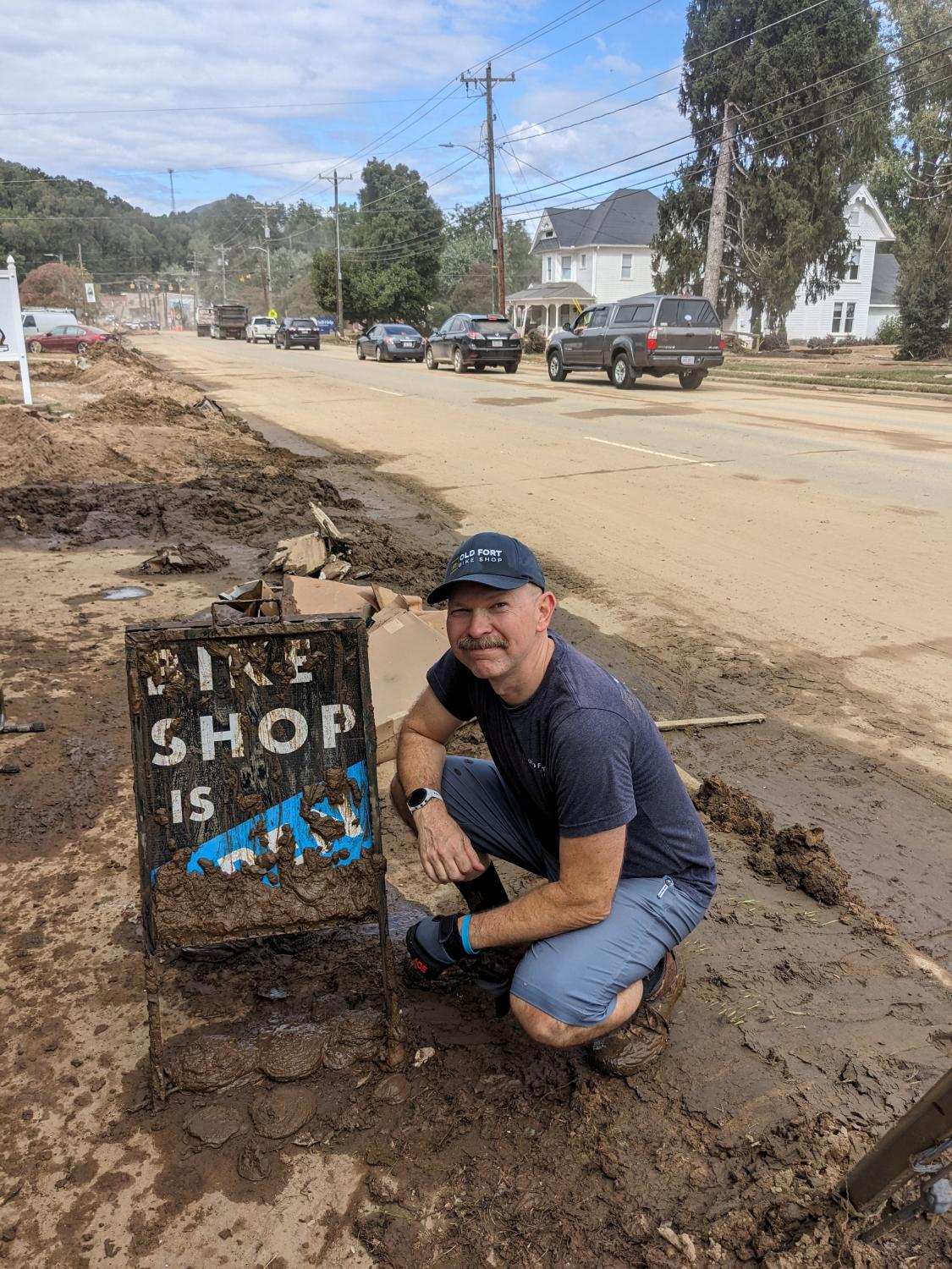 Old Fort Bike Shop Sign