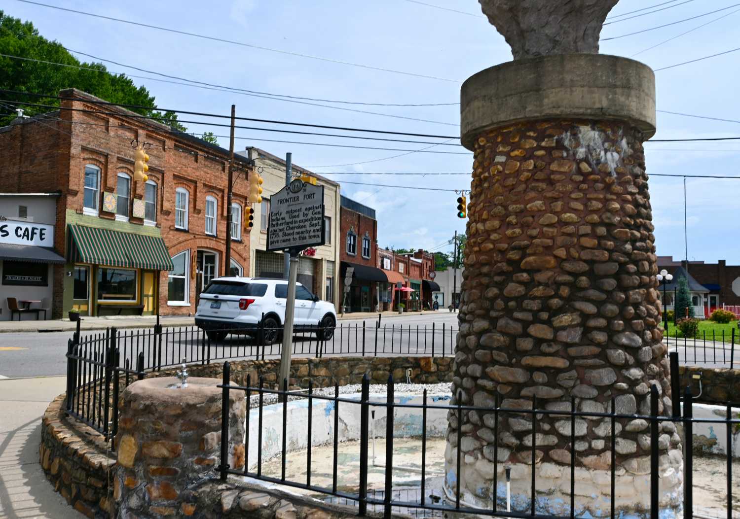 A view of Old Fort, North Carolina, June 2025. (Photo by Molly Born)