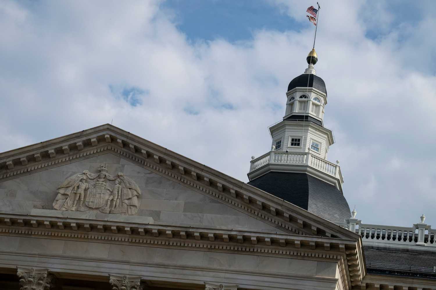 A general view of the Maryland State House, in Annapolis, Maryland, on Friday, October 4, 2024.