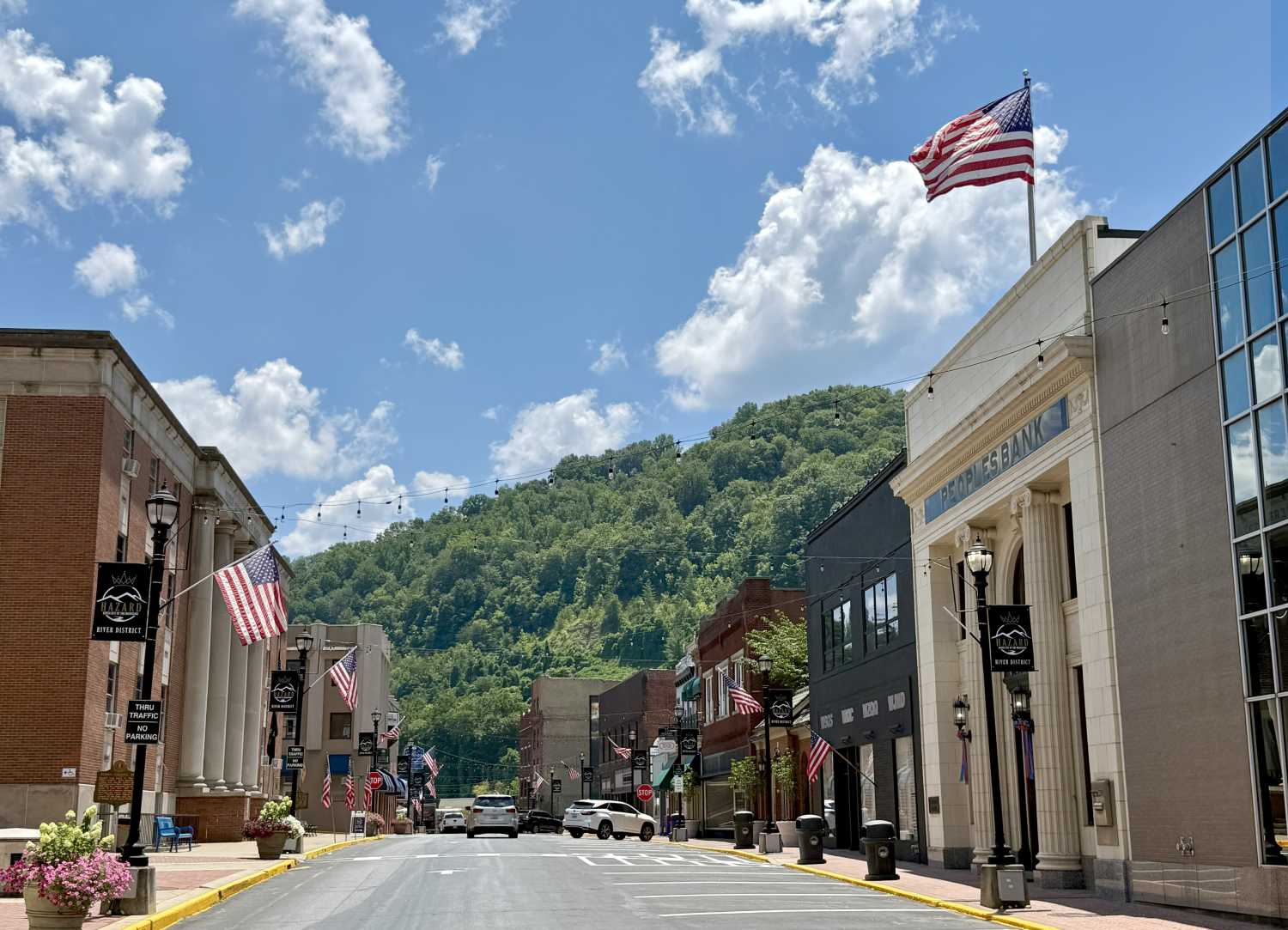 A view of Hazard, Kentucky. (Photo by Molly Born)
