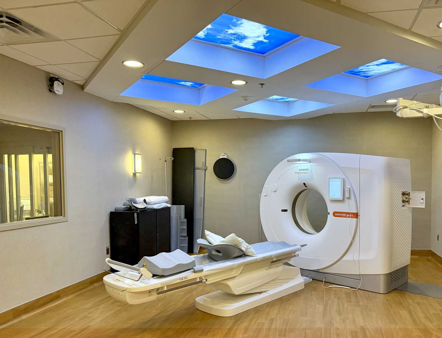 Imaging machine at Valley County Health System.