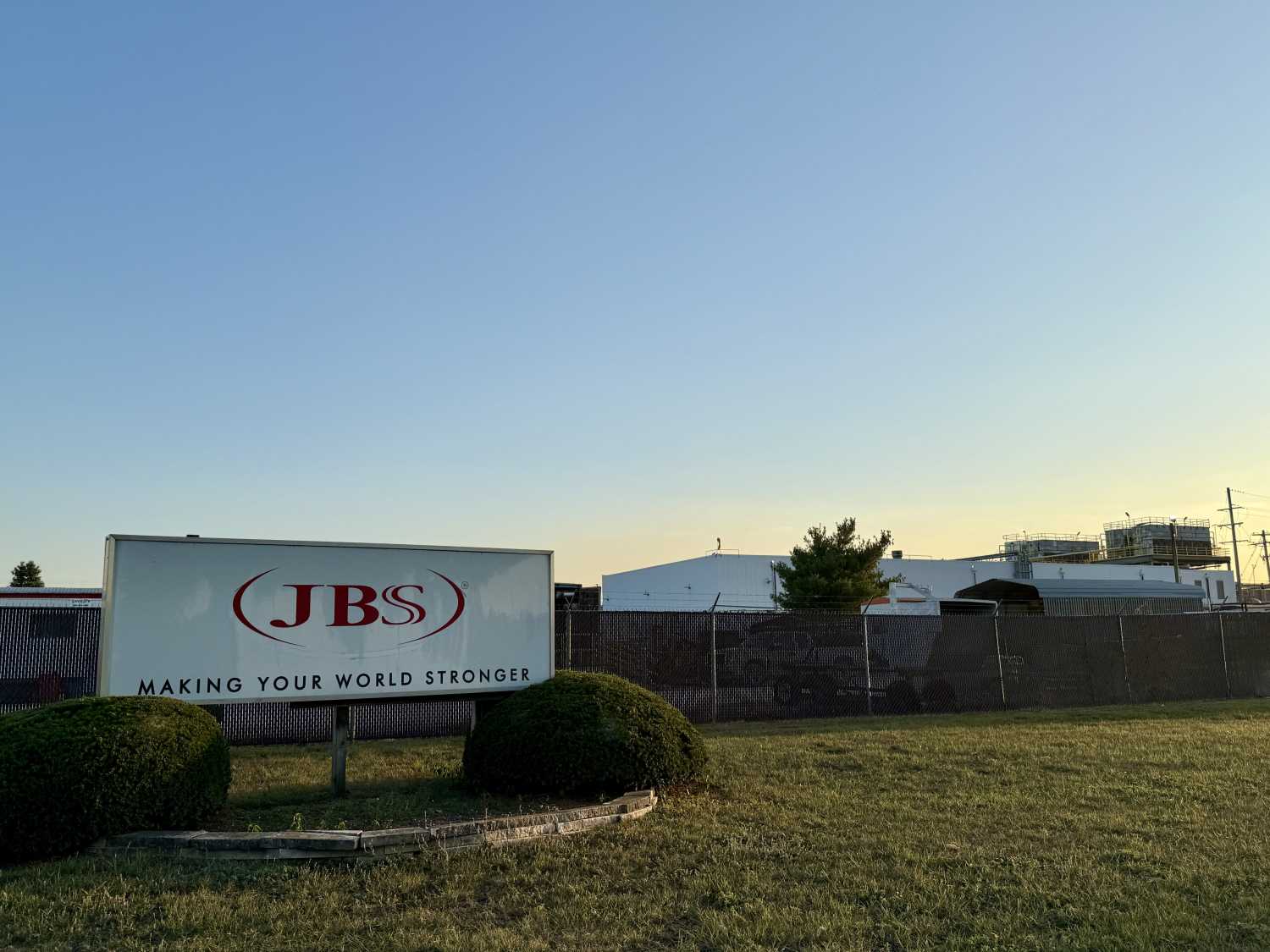 JBS facility, Beardstown, Illinois.