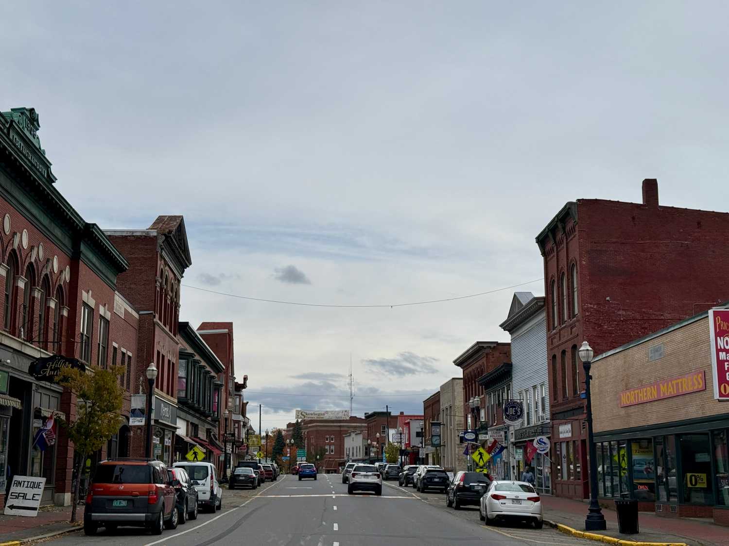 Downtown Skowhegan, Maine