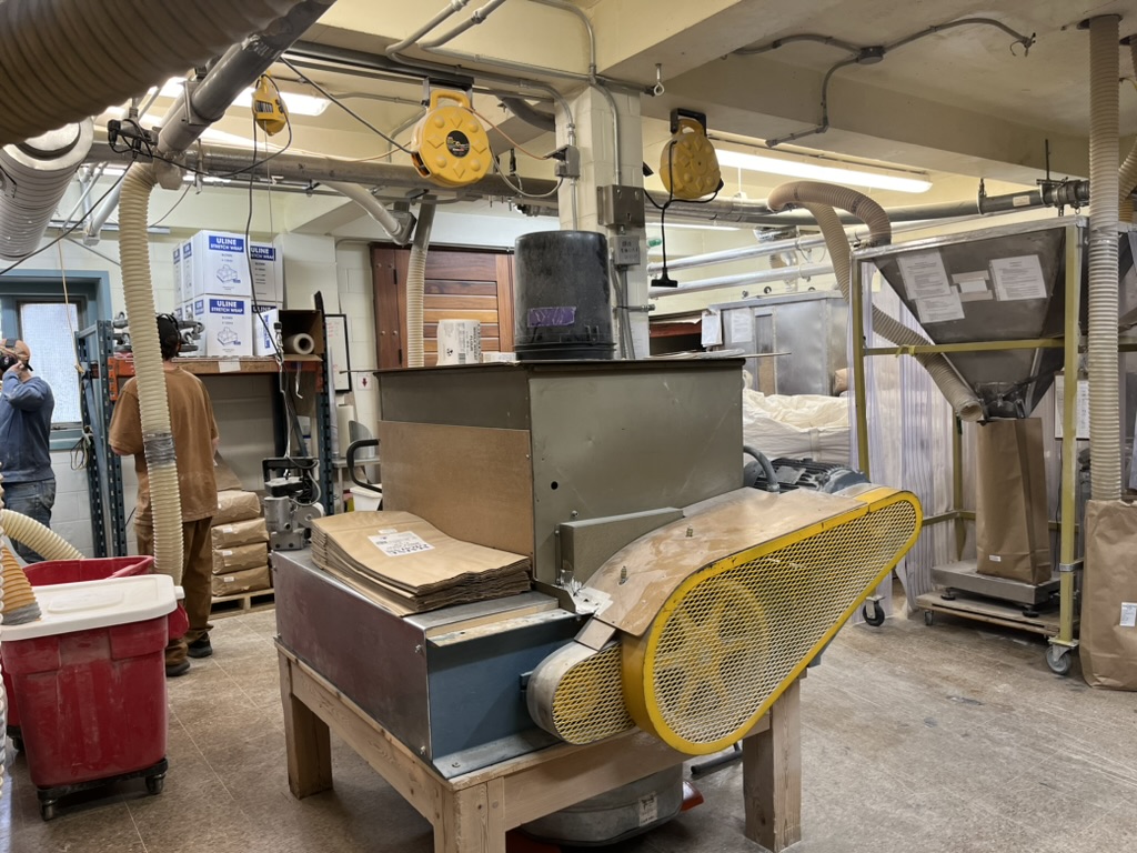 Inside Maine Grains, Skowhegan, Maine