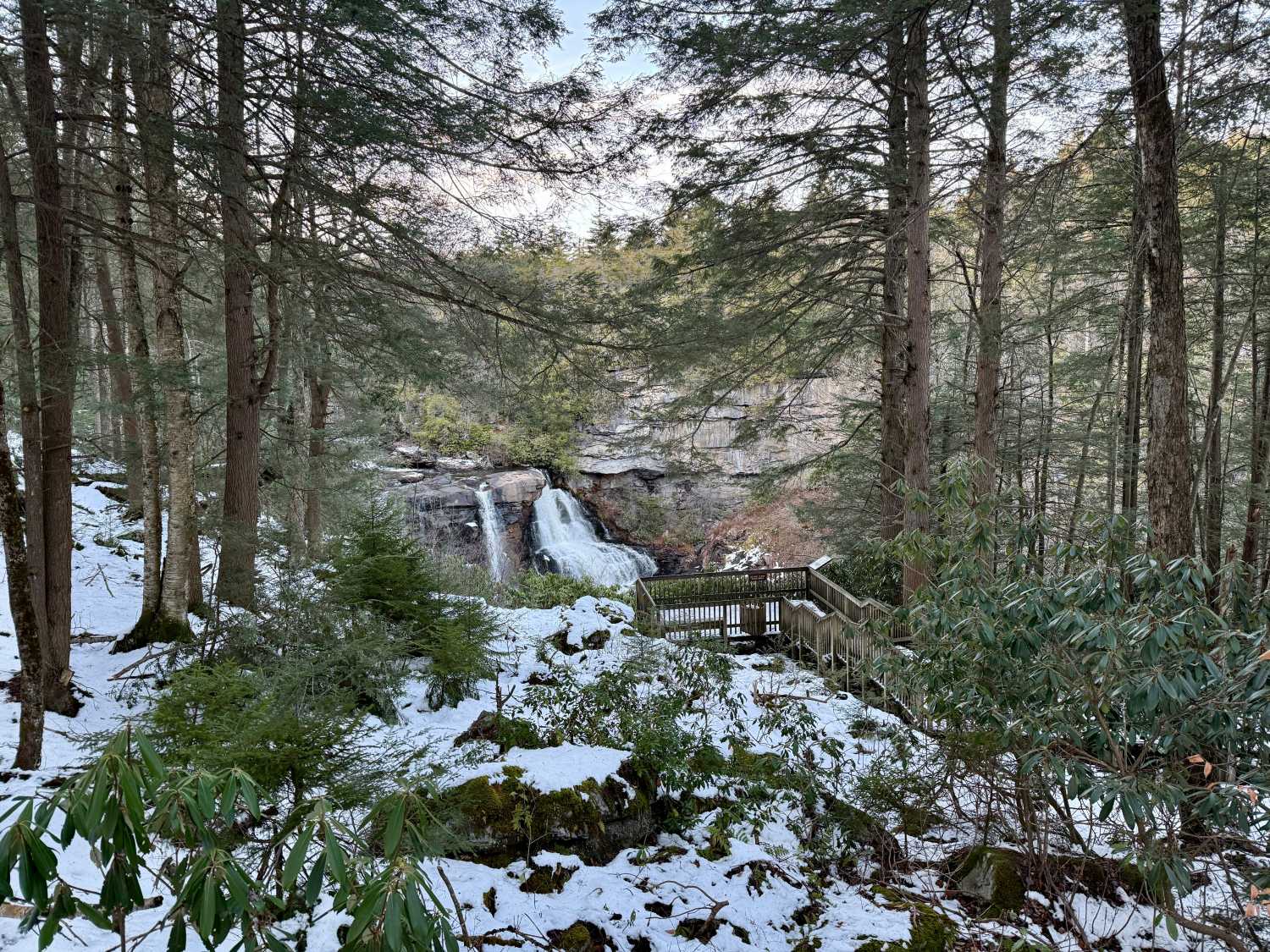Blackwater State Falls Park, West Virginia.