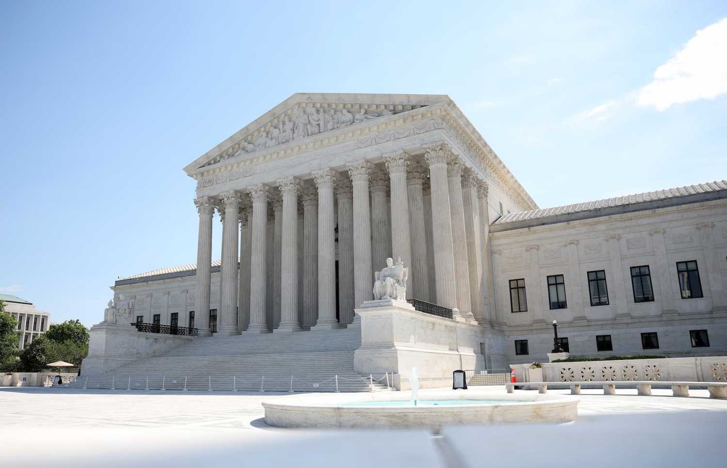 The U.S Supreme Court is seen on June 25, 2026 in Washington, DC.