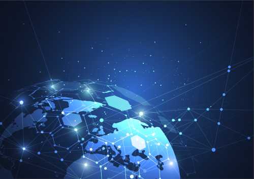 Digital world map illustrating global AI governance and transparency reporting frameworks.