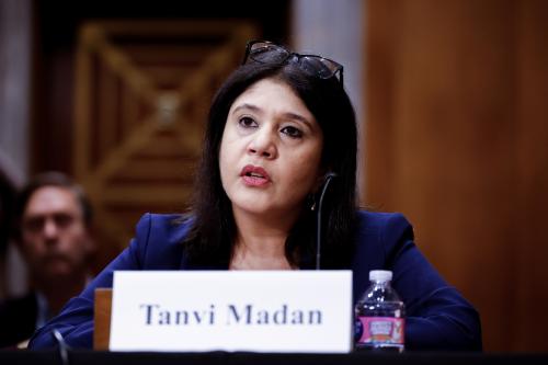 Tanvi Madan testifies before the U.S.-China Economic and Security Review Commission on India, China, and the balance of power in the Indo-Pacific.