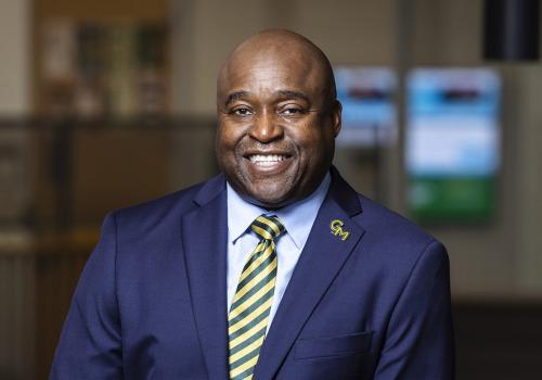 Gregory Washington, President George Mason University. Photo by: Ron Aira/Creative Services/George Mason University