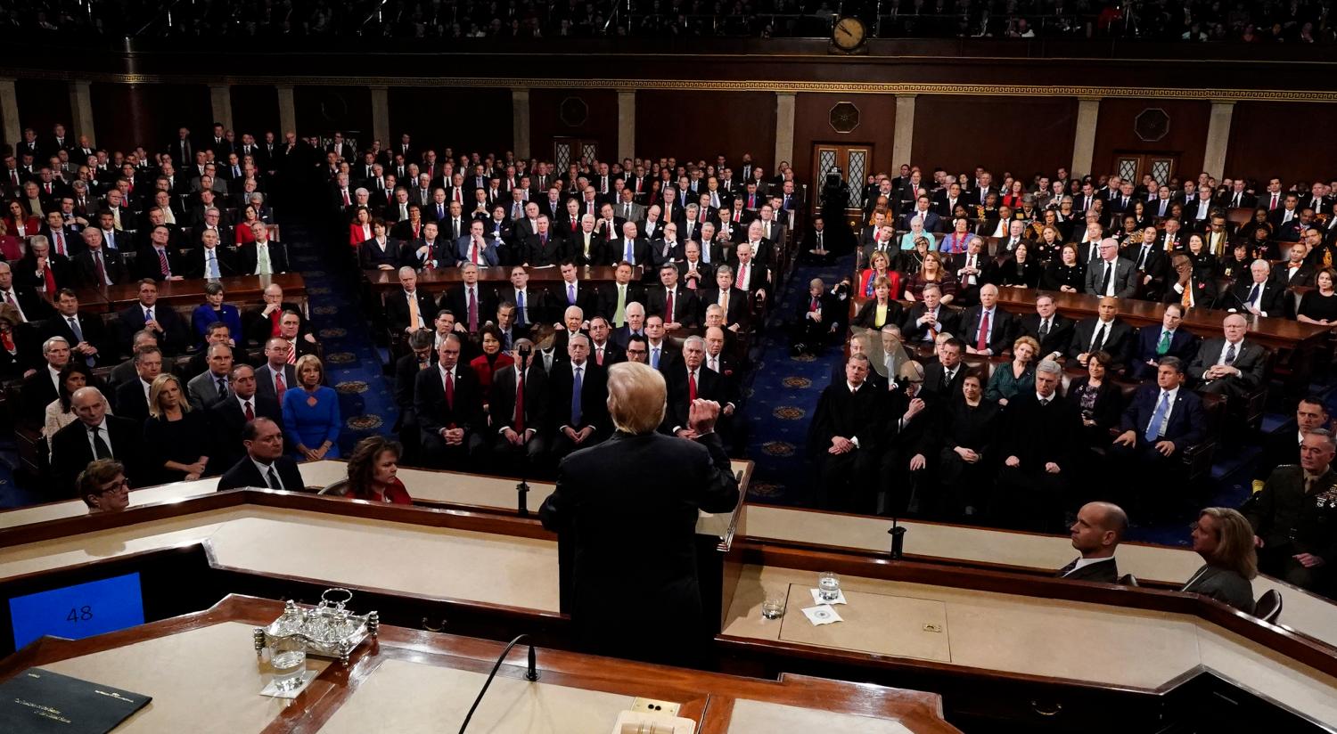 President Trump, State of the Union speech, 2018