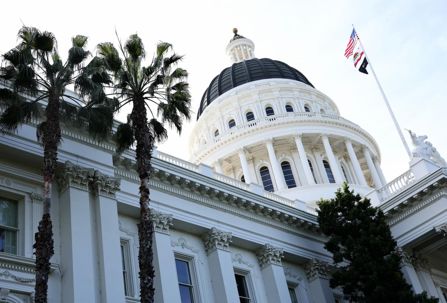 SACRAMENTO, CALIFORNIA - MARCH 13: A view of the California state capitol building on National Urban League California Legislative Advocacy Day on March 13, 2024 in Sacramento, California.