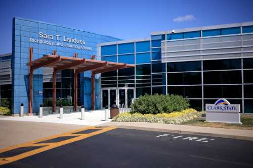 SPRINGFIELD, OHIO - SEPTEMBER 16: The Clark State College campus is pictured on September 16, 2024 in Springfield, Ohio.