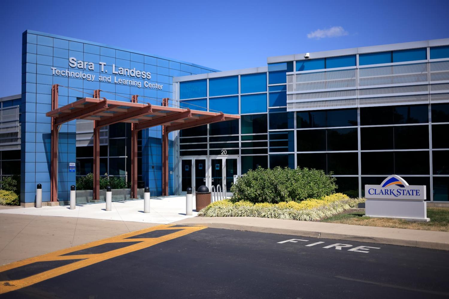 SPRINGFIELD, OHIO - SEPTEMBER 16: The Clark State College campus is pictured on September 16, 2024 in Springfield, Ohio.