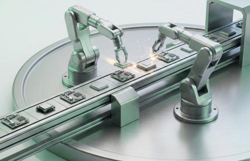 An automated assembly line