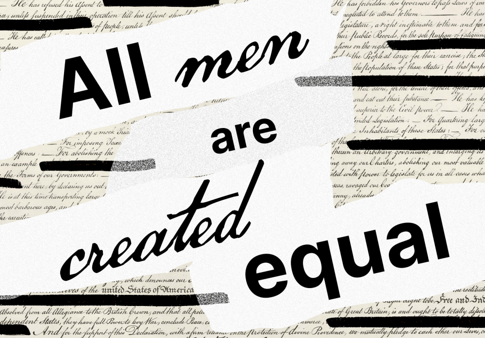 "all men are created equal"