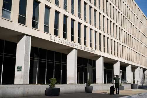 The U.S. Department of Education building is seen in Washington, D.C., February 13, 2025.