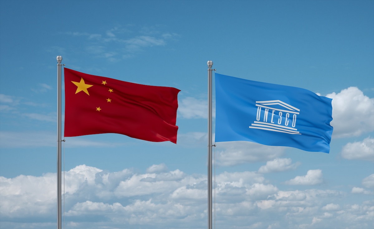 As the US steps out of UNESCO, China steps up