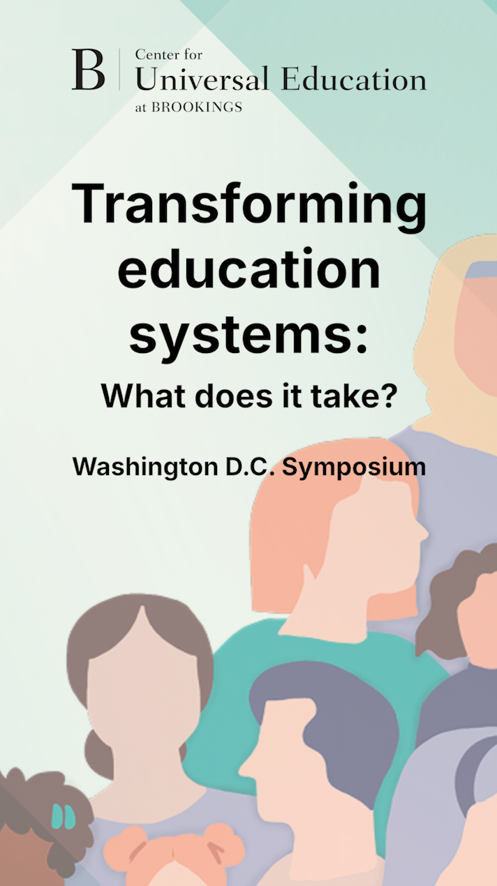 What it takes to transform education systems: Reflections from a global symposium on collaborative research and action