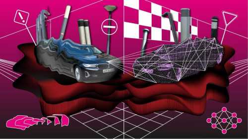 tech car illustration