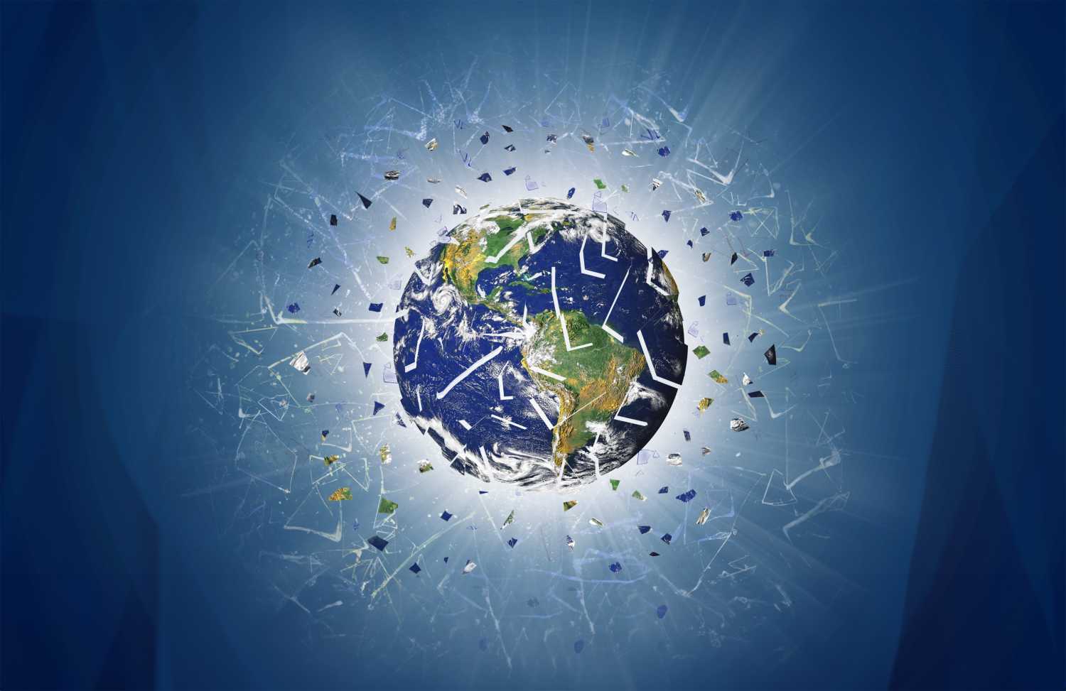 A design showing the ephemerality of the world.