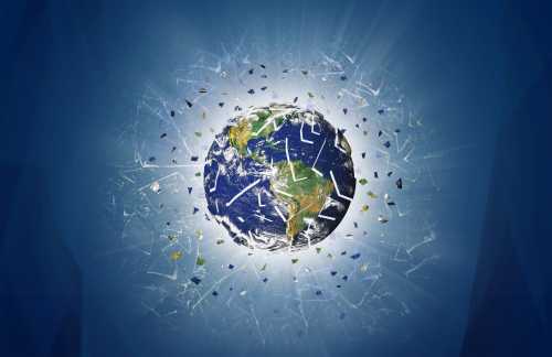 A design showing the ephemerality of the world.