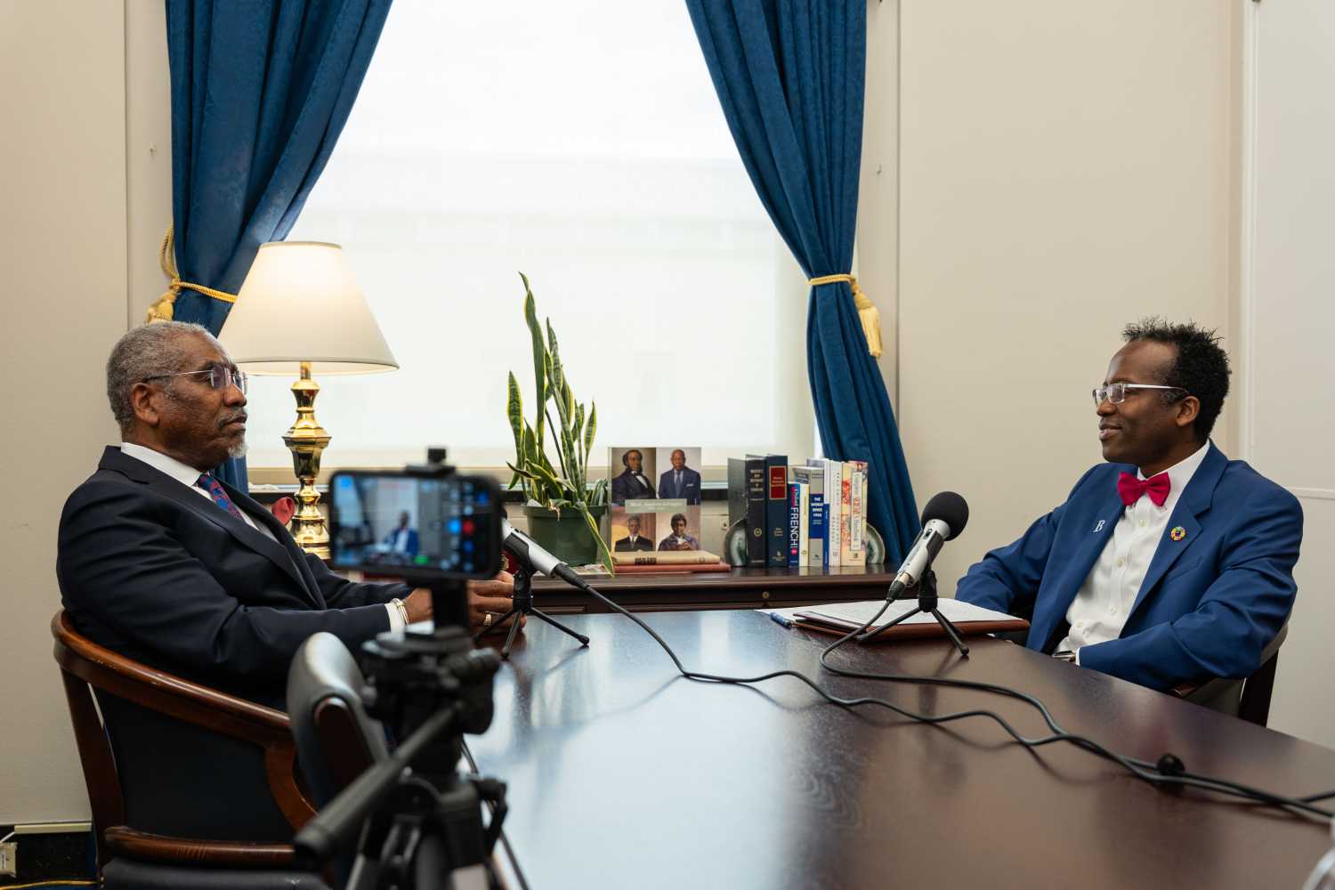 US. Representative Gregory Meeks, Brookings scholar Landry Signé