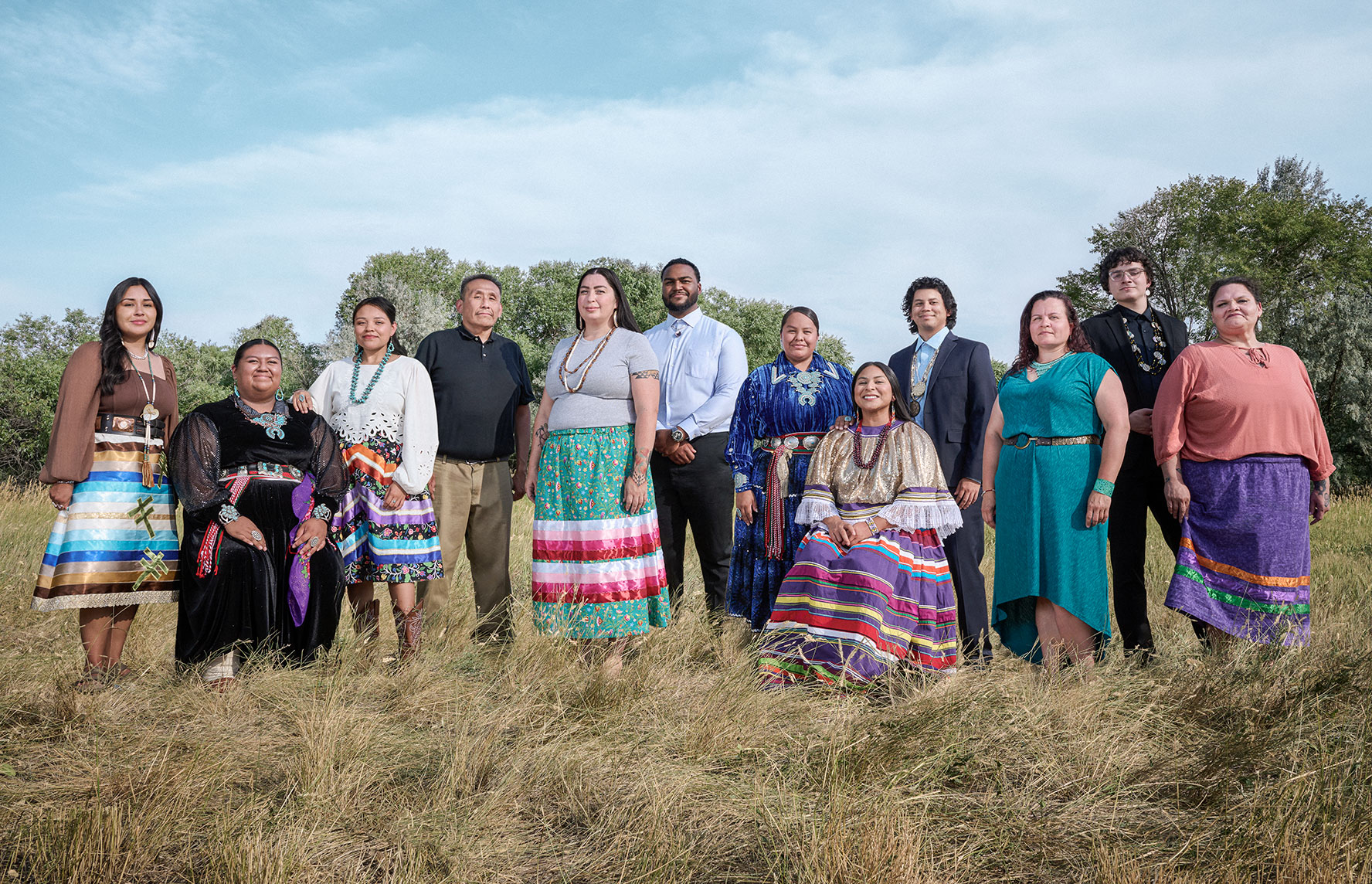 American Indian College Fund ambassadors group shot