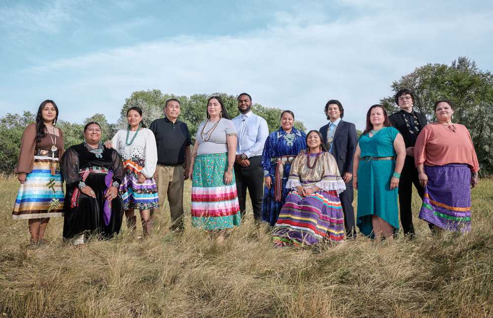 American Indian College Fund ambassadors group shot