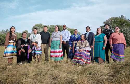 American Indian College Fund ambassadors group shot