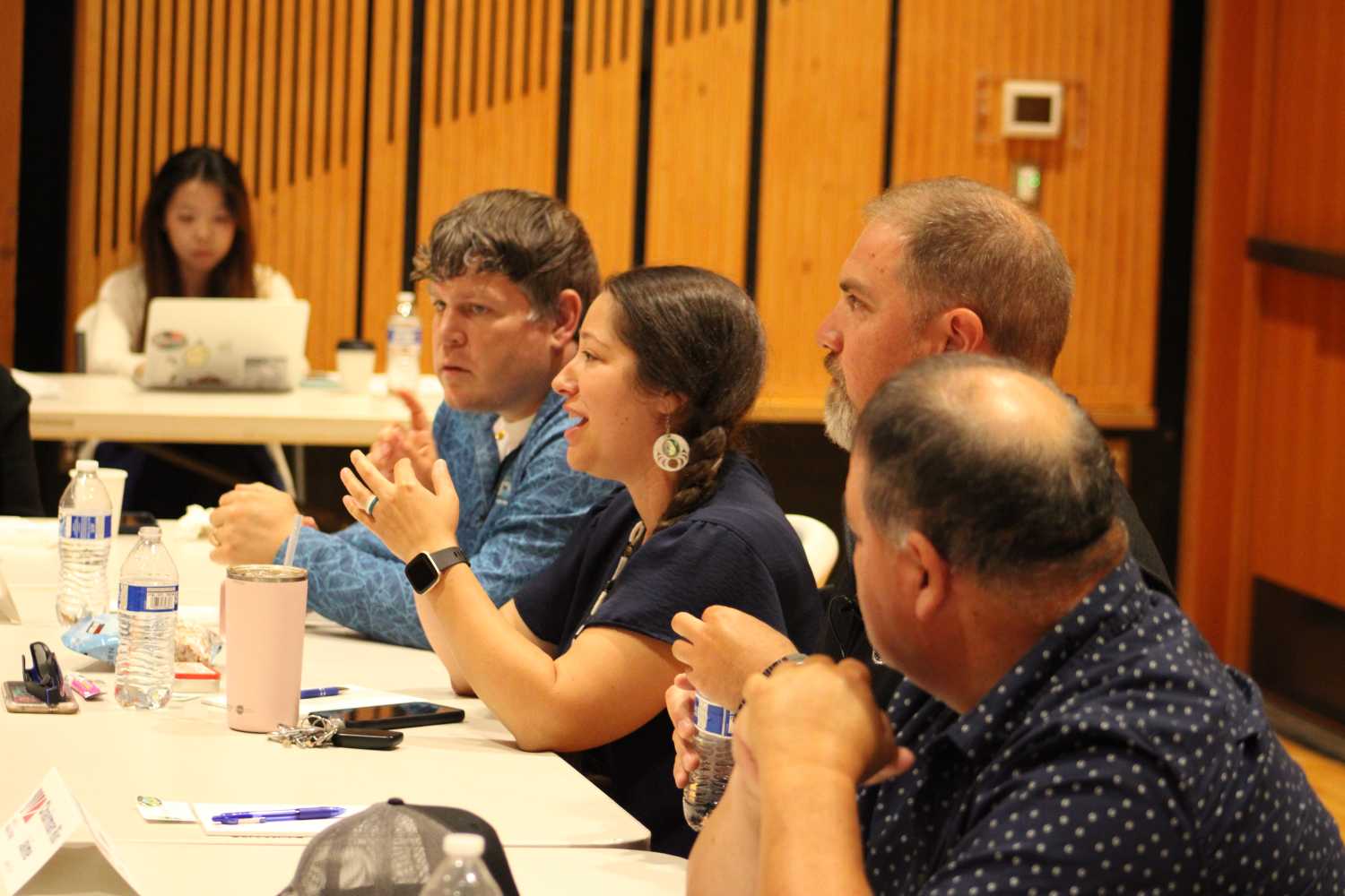 Jamestown S’Klallam Vice-Chairwoman Loni Grinnell-Greninger traced her tribe’s modern land base to 17 families who purchased 210 acres in 1874 after the Point No Point Treaty and pressure to relocate.