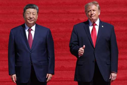 Xi Jinping, Donald Trump