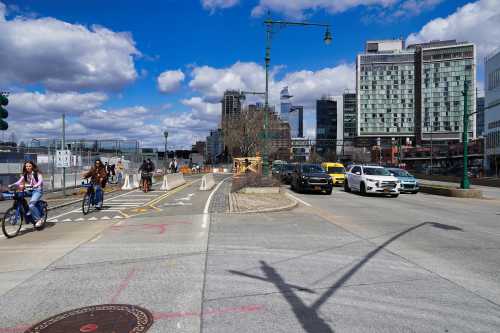 The Hudson River Greenway is the most heavily used bikeway in the United States.