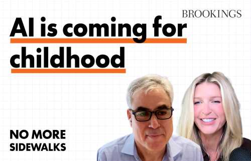 Parenting in an AI revolution, episode of No More Sidewalks podcast