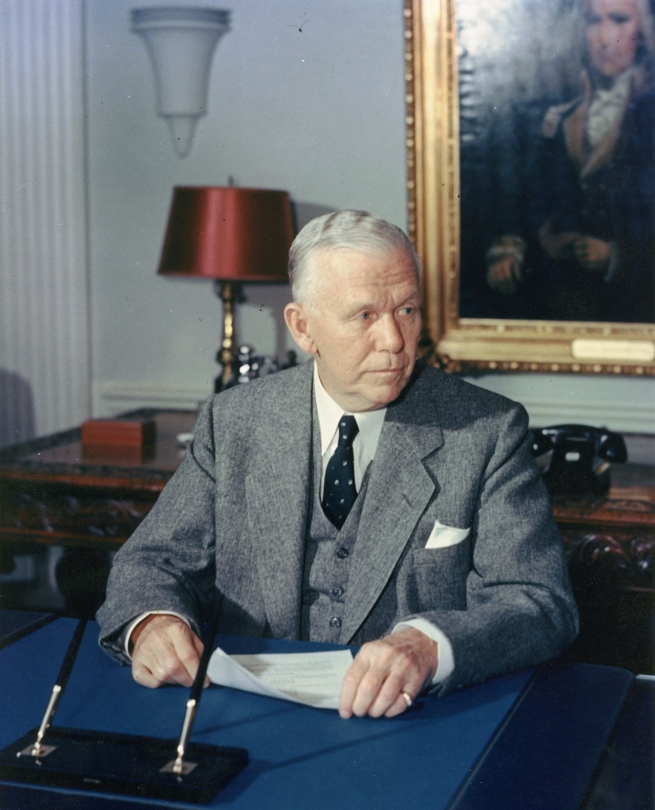 photo: george c. marshall