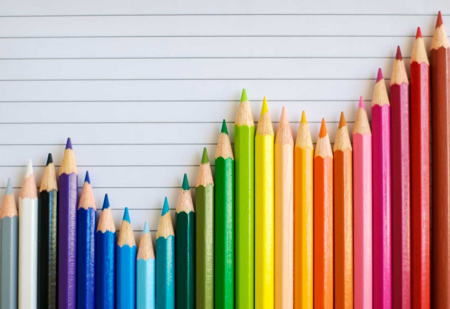 colored pencils